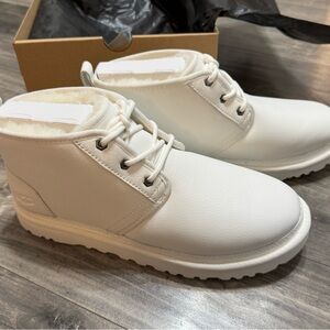 New Ugg Neumel leather boots men’s size 10.